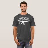 2. Änderungsantrag Defund Gun Kontrolle Gun Owner T-Shirt (Vorne ganz)
