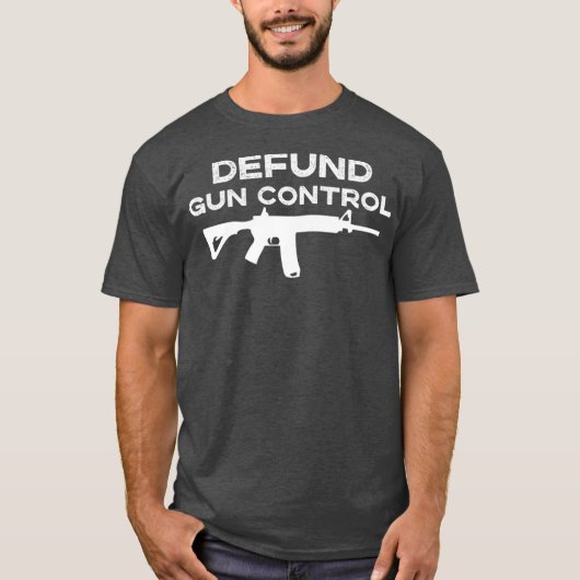 2. Änderungsantrag Defund Gun Kontrolle Gun Owner T-Shirt (Vorderseite)