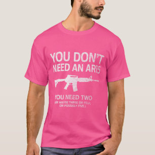 2. Änderungsantrag Keine Notwendigkeit Ar15 Funny  T-Shirt