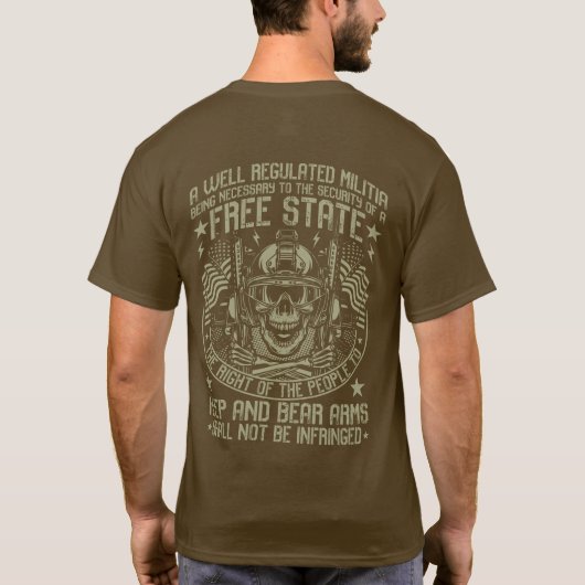 2. Änderungsantrag Skull T - Shirt (Rückseite)