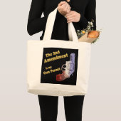 2. Änderungsgewehrerlaubnis Jumbo Stoffbeutel (Vorderseite (Produkt))