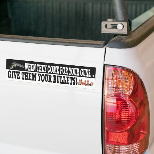 2. Änderungsgewehrrechte Autoaufkleber (Auf Lkw)