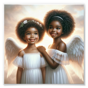 2 Angel Kidz Premium Satin Foto Paper