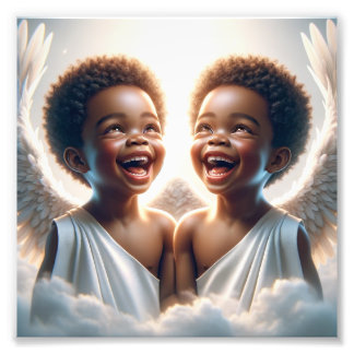 2 Angel Kidz Premium Satin Foto Paper