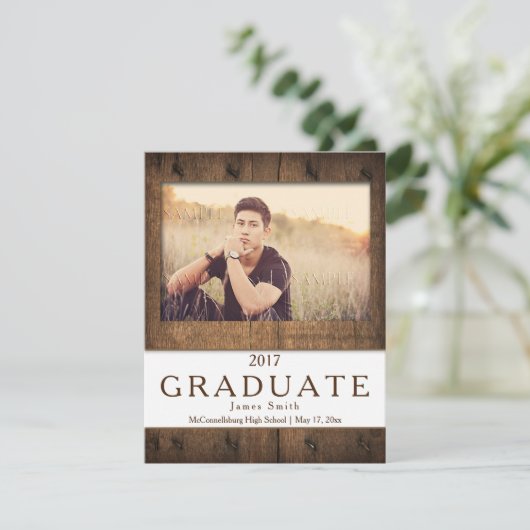 #2 Ankündigung des Abschlusses des rustikalen Barn (Stehend Vorderseite)