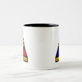 2. ANZEIGE Klasse ein Schulter-Flecken Zweifarbige Tasse (Mittel)