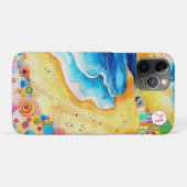 *~* 2 Aquarellsee Strand Umbrella Sand Case-Mate iPhone Hülle (Rückseite (Horizontal))