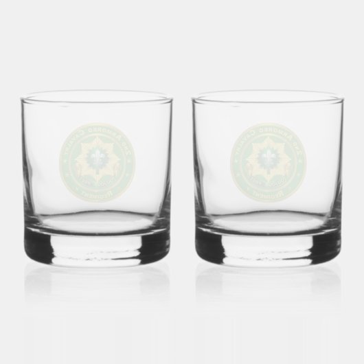 2. Armored Cavalry Regiment ACR Whiskyglas (Rückseite)