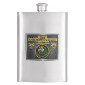 2. Armored Cavalry Regiment "Always Ready" Flachmann (Vorderseite)