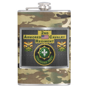 2. Armored Cavalry Regiment "Always Ready" Flachmann