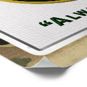 2. Armored Cavalry Regiment "Always Ready" Poster (Ecke)