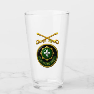 2. Armored Cavalry Regiment mit Säbelglas-Cup Glas