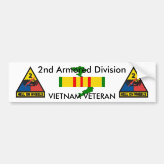 2. Armored Div Autoaufkleber