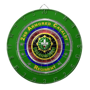 2. Armored Kavallerie Dartscheibe