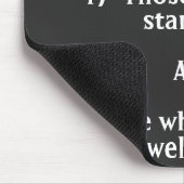 2 Arten von Menschen in dieser Welt Mousepad (Ecke)