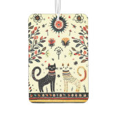 2 Augapfkatzen mit Piramiden Autolufterfrischer (Rückseite)