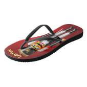 2 Authentische Nutcracker Toy Soldiers Badesandalen (Schrägansicht)