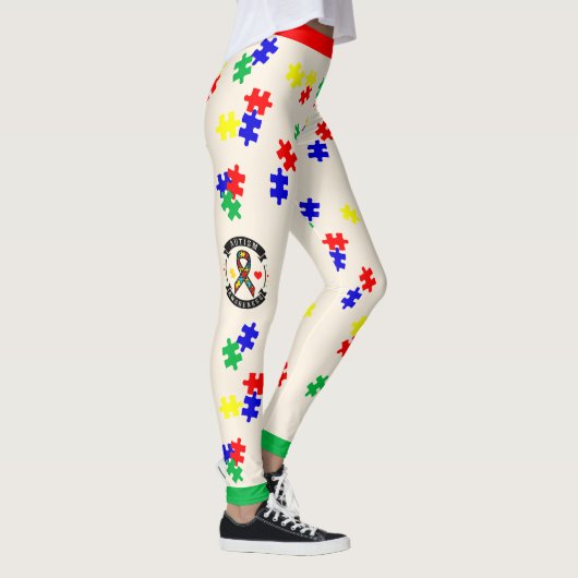 # 2 Autismus-Bewusstsein - Leggings (Rechts)