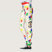 # 2 Autismus-Bewusstsein - Leggings (Links)