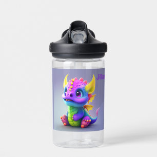 2 Baby Dragon Fügen Sie den Namen des Kindes Niedl Trinkflasche