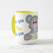 #2 Baby Dusche Combo-Tasse Tasse (Vorderseite Links)