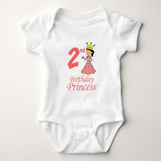 2. Baby Princess Strampler (Vorderseite)