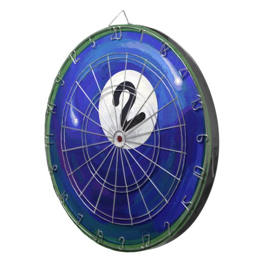 2 Ball Dartscheibe (Vorderseite rechts)