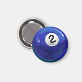 2 Ball Magnet (Vorderseite/Rückseite)