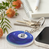 2 Ball Schlüsselanhänger (Vorderseite rechts)