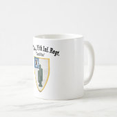 2. Bataillon, 35. Inf "Kaktus-Blau-" - Schale Kaffeetasse (VorderseiteRechts)