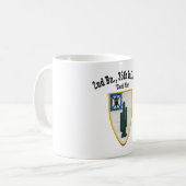 2. Bataillon, 35. Inf "Kaktus-Blau-" - Schale Kaffeetasse (Vorderseite Links)