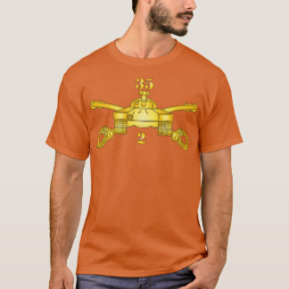 2. Bataillon 35. Panzer Armor Branch ohne Txt X T-Shirt