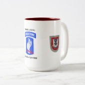 2. BATAILLON-503. INFANTERIE-TASSE ZWEIFARBIGE TASSE (VorderseiteRechts)