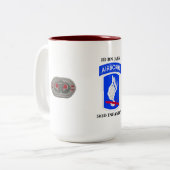 2. BATAILLON-503. INFANTERIE-TASSE ZWEIFARBIGE TASSE (Vorderseite Links)