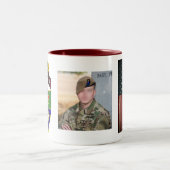 2. Bataillon - 75. Förster /Tab - Foto-Tasse Zweifarbige Tasse (Mittel)