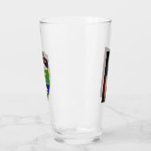 2. Bataillon - 75. Ranger Regiment - US-Flagge - Glas (Links)