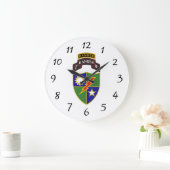 2. Bataillon - 75. Ranger w/Tab - Wall Clock Große Wanduhr (Zuhause)
