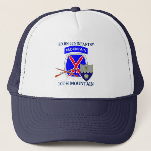 2. BATTALION 22. INFANTRIE 10. HAT TRUCKERKAPPE