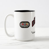 2. BATTALION 75. RANGERREGELUNG ZWEIFARBIGE TASSE (Links)