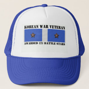 2 BATTLE STARTET KOREANER KRIEG VETERAN TRUCKERKAPPE