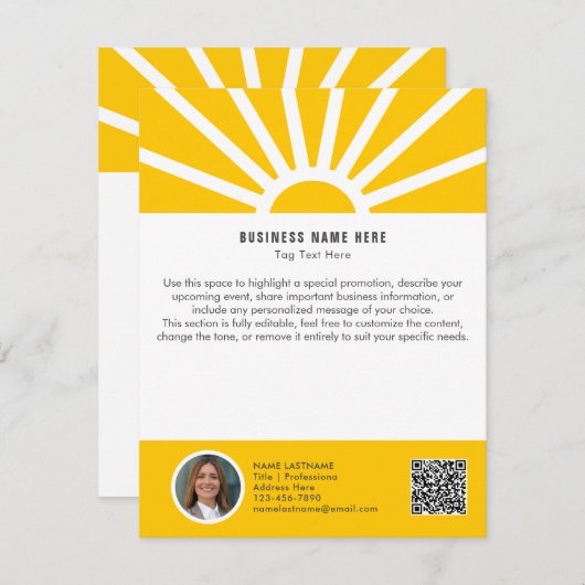 2 | Benutzerdefinierte QR-Informationskarte für da Einladung (Vorne/Hinten)