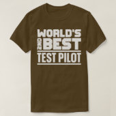 2. Bester Testpilot T-Shirt (Design vorne)