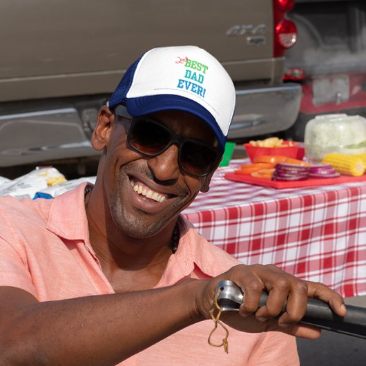 2. Bester Vater je Hat Truckerkappe