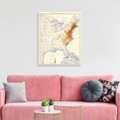 2 Bevölkerung 1790 Leinwanddruck (Insitu (Wohnzimmer))