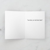 2 Biene oder Nicht 2 Biene - Geburtstag Karte (Innenseite)