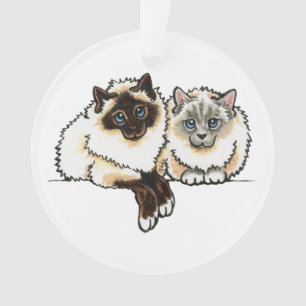 2 Birman Ornament