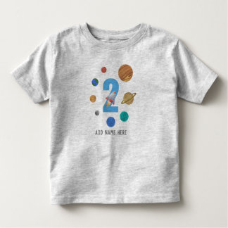 2. Birthday Solar System Planet Kleinkind T-shirt