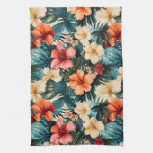 #2 Blumenmuster Geschirrtuch (Vertikal)