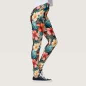 #2 Blumenmuster Leggings (Rechts)