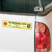 2. Bn, 320. Fa Bumper.Sticker Autoaufkleber (Auf Lkw)
